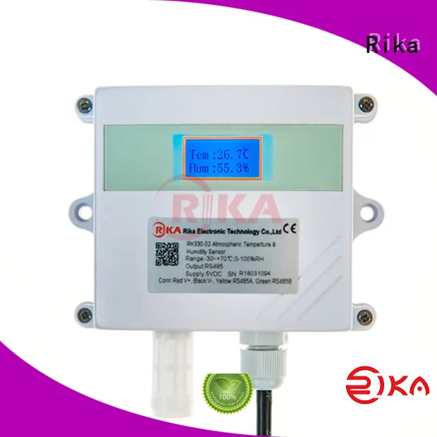 Rika noise sensor solution provider for air temperature monitoring 1