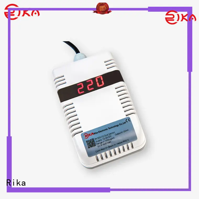 Rika great ambient sensor solution provider for dust monitoring 1