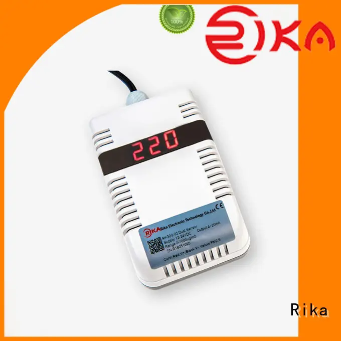 Rika air quality sensor solution provider for air temperature monitoring 1