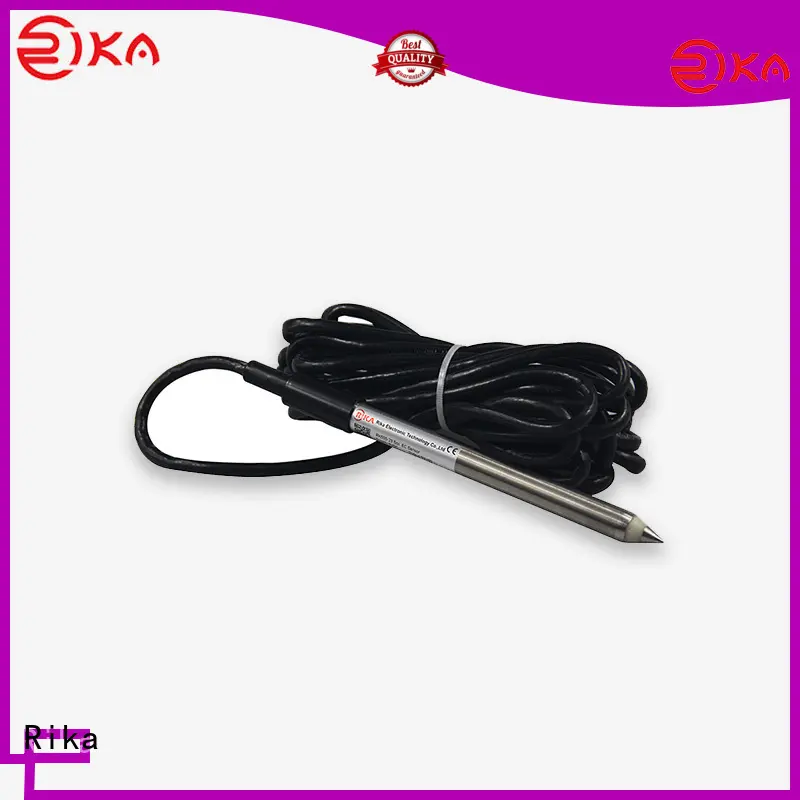 Rika best soil temperature moisture sensor supplier for soil monitoring 1