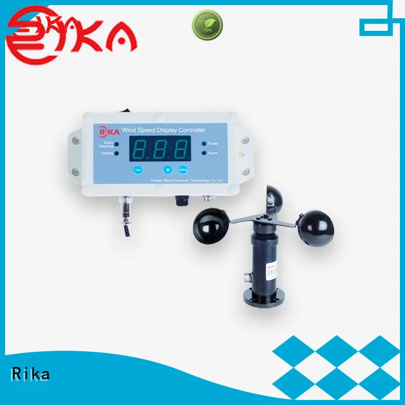 Rika great ultrasonic anemometer manufacturer for wind spped monitoring 1