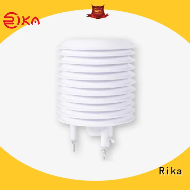 Rika weather station radiation shield solution provider for relative humidity measurement 1