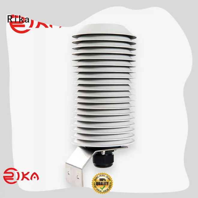 Rika weather station radiation shield manufacturer for temperature measurement 1