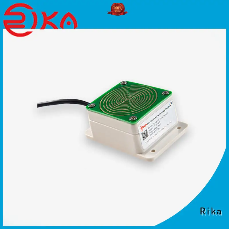 Rika rain gauge working factory for hydrometeorological monitoring 1