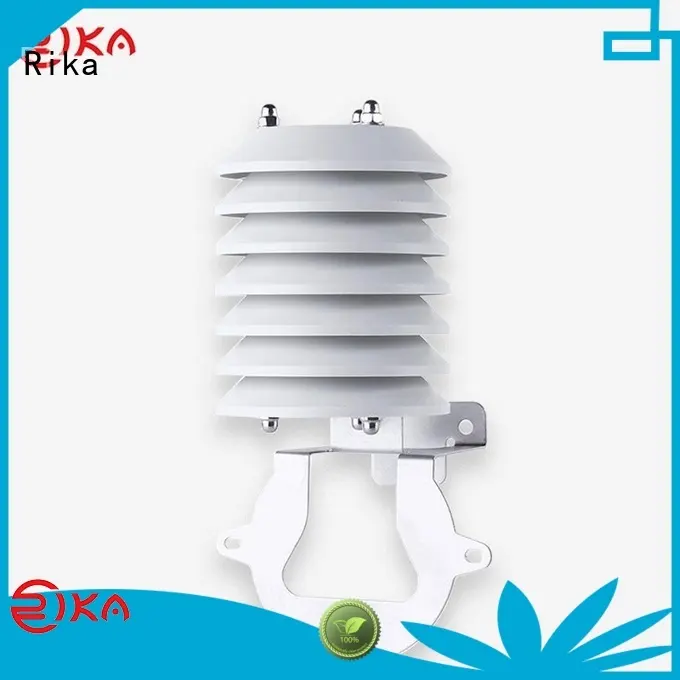 Rika weather station radiation shield industry for temperature measurement1 1