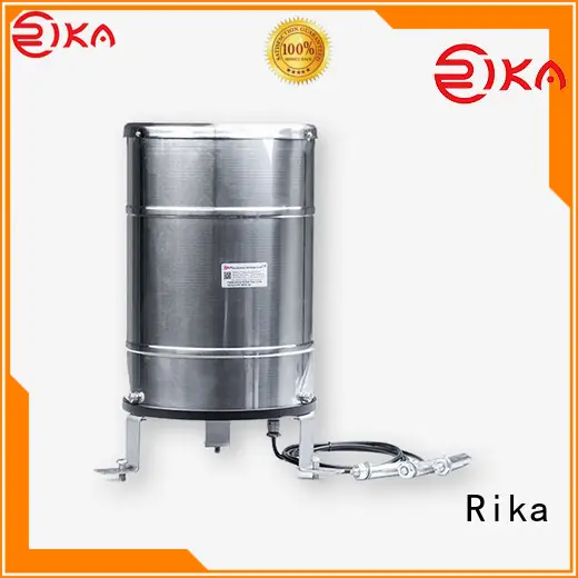 Rika great rain gauge and weather station industry for measuring rainfall amount 1