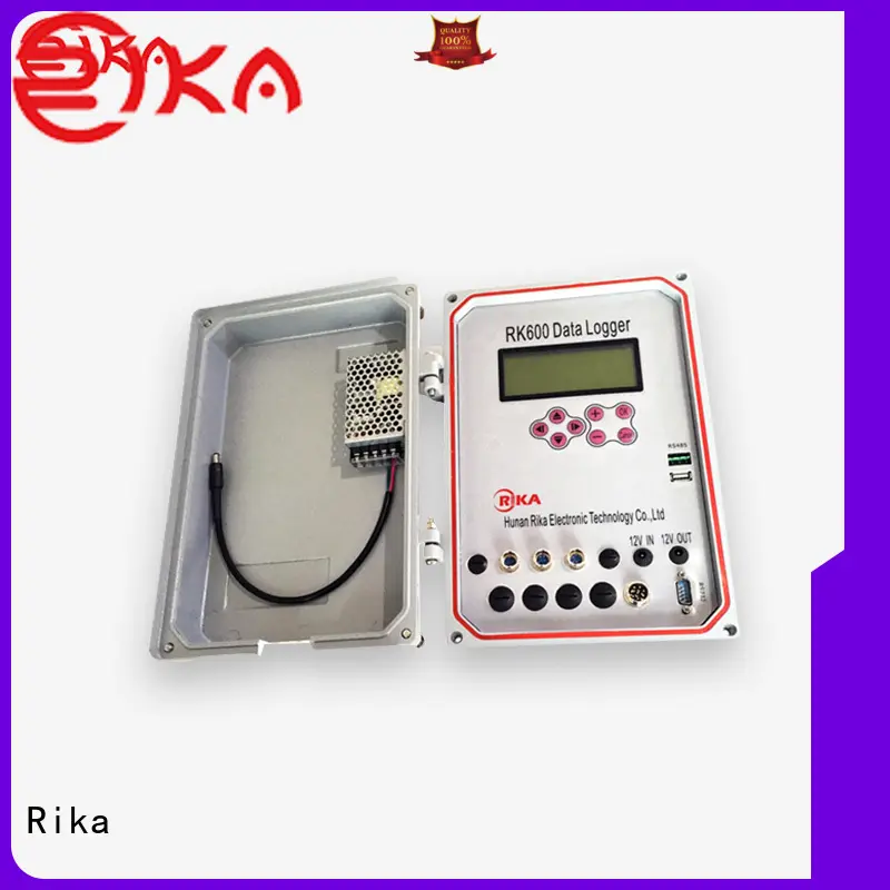 Rika weather data logger solution provider for mesonet systems 1