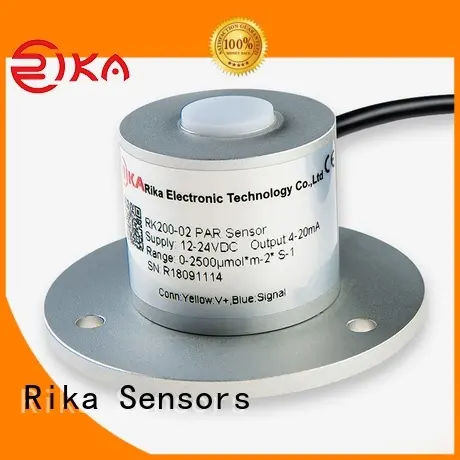 Rika Sensors solar irradiance sensor supplier for hydrological weather applications 1