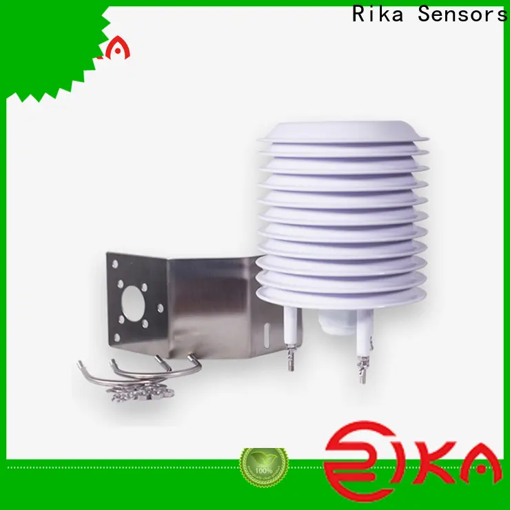 Rika Sensors solar radiation shield factory for temperature measurement 1