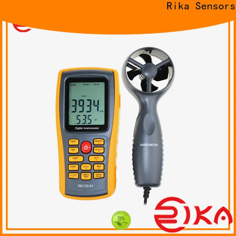 Rika Sensors handheld digital anemometer solution provider for meteorology field 1