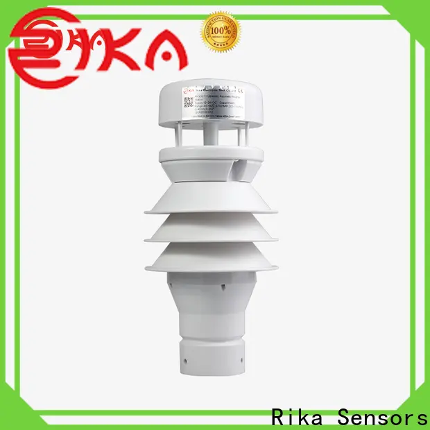Rika Sensors bulk ultrasonic weather station factory for wind speed & direction detecting 1