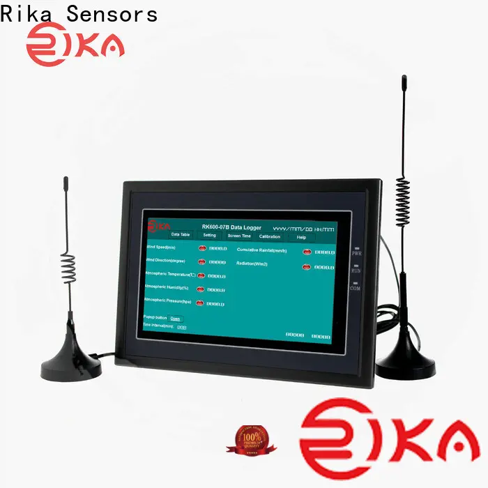 Rika Sensors weather data loggers factory for water quality monitoring 1