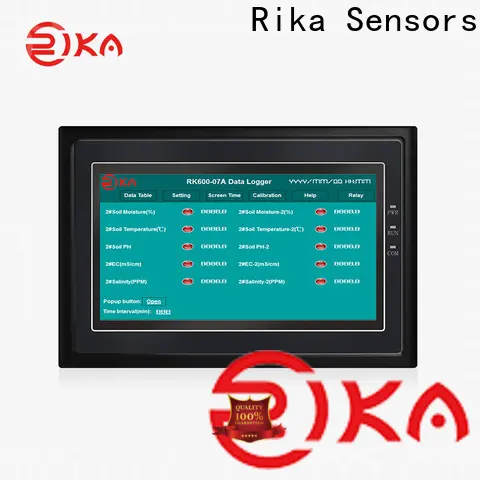 Rika Sensors LCD data logger factory price for weather stations 1
