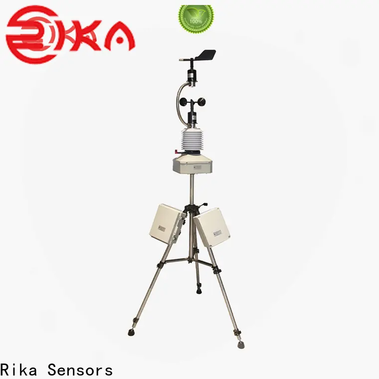 Rika Sensors weather monitoring system for solar power plant solution provider for soil temperature measurement 1