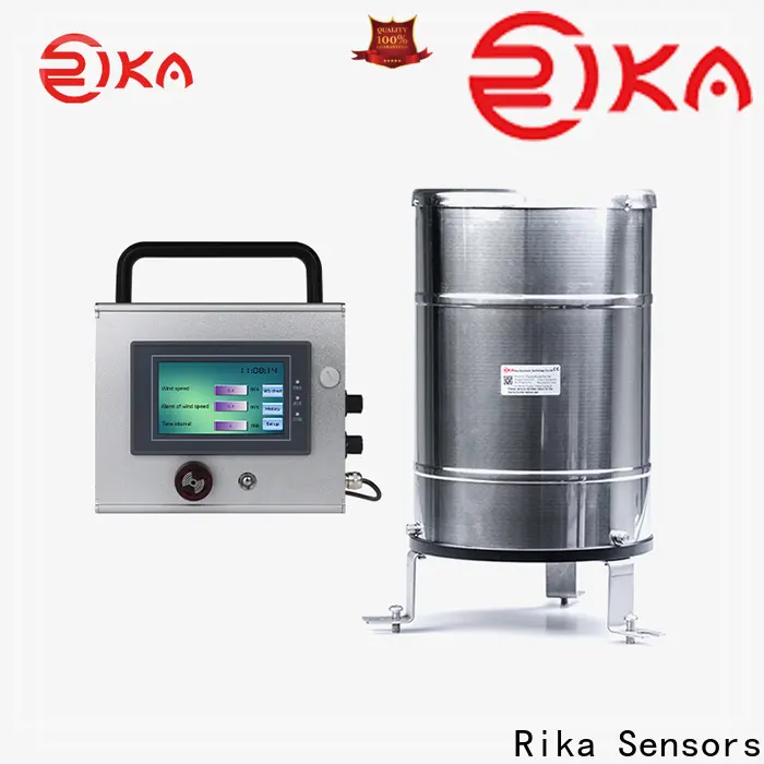 Rika Sensors weather station with rain gauge suppliers for measuring rainfall amount 1