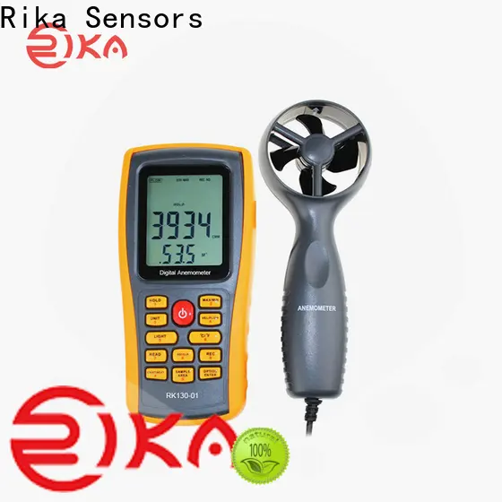 Rika Sensors perfect handheld digital anemometer solution provider for wind monitoring 1