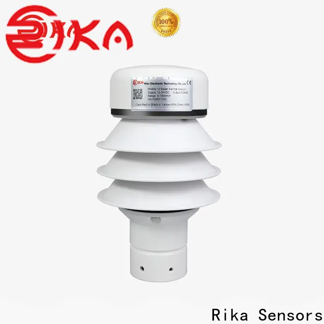 Rika Sensors farm rain gauge factory for hydrometeorological monitoring 1