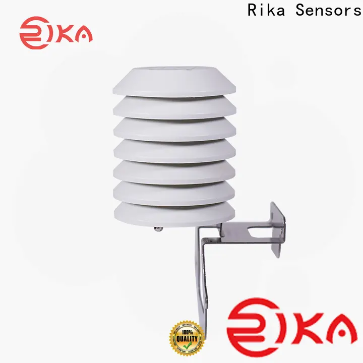 Rika Sensors weather station radiation shield factory for relative humidity measurement 1