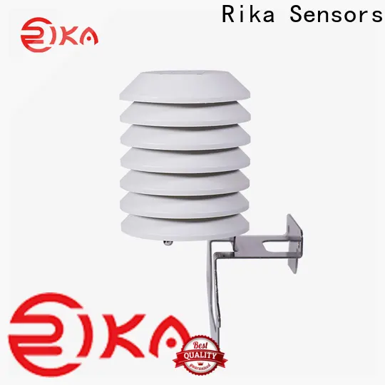 Rika Sensors ambient weather radiation shield supply for temperature measurement 1