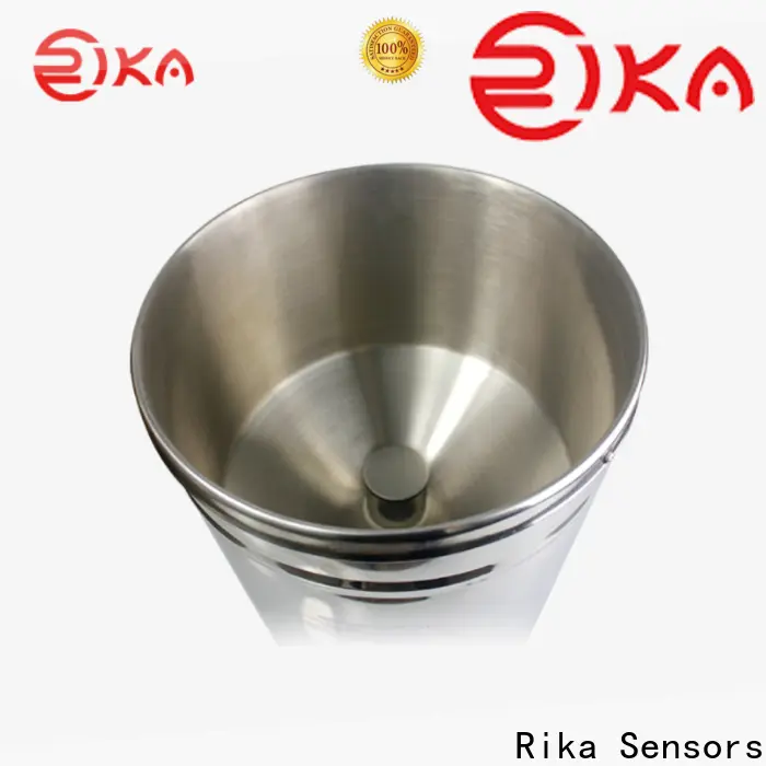 Rika Sensors copper rain gauge factory for hydrometeorological monitoring 1