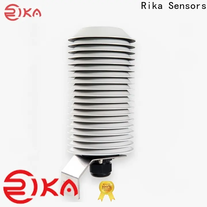Rika Sensors weather station radiation shield company for relative humidity measurement 1