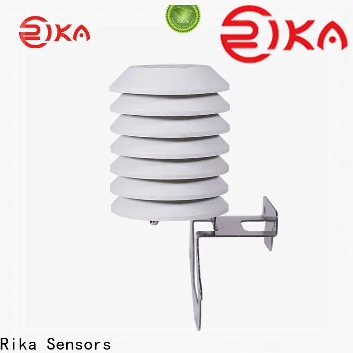 Rika Sensors bulk solar radiation shield solution provider for relative humidity measurement 1