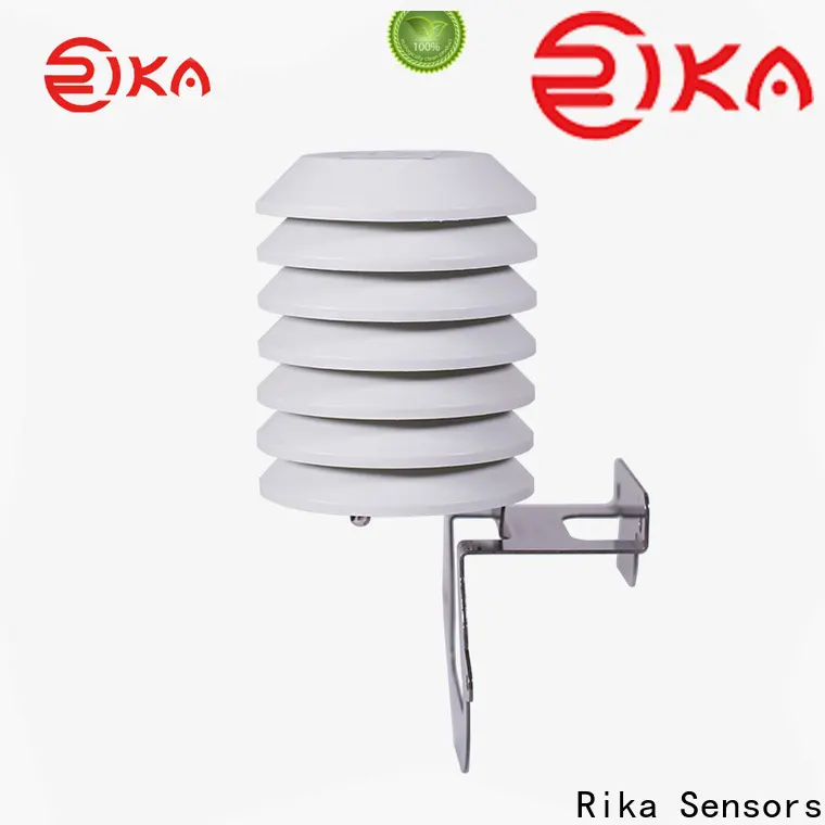 Rika Sensors radiation shield solution provider for relative humidity measurement 1
