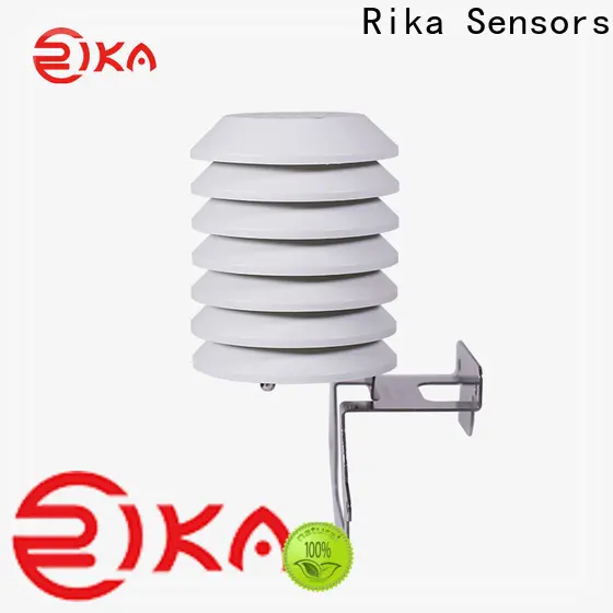 Rika Sensors weather station radiation shield factory price for temperature measurement 1