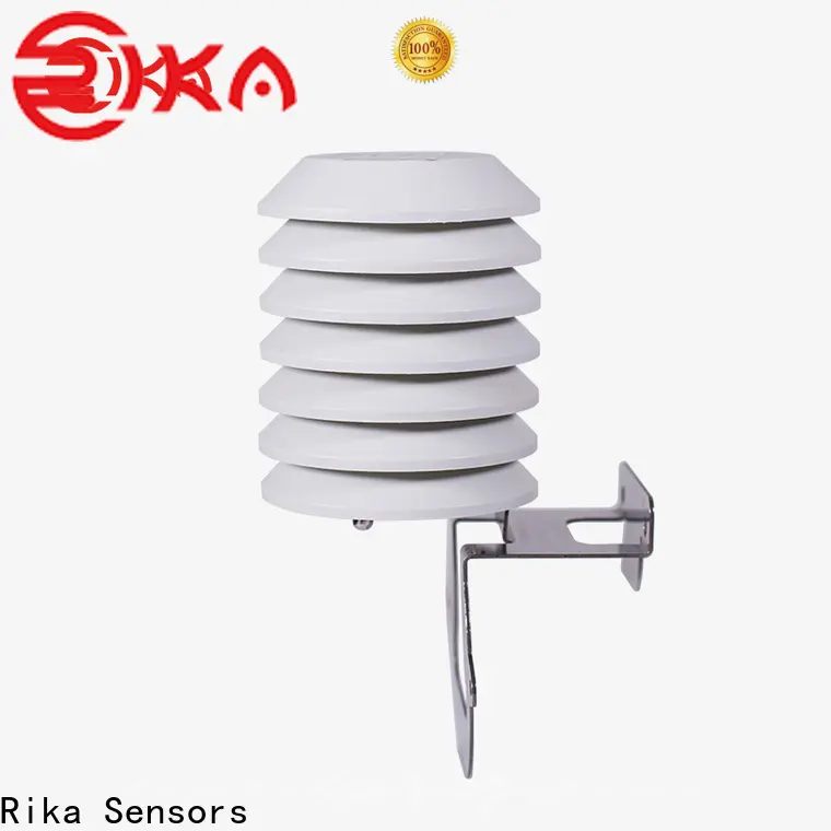 Rika Sensors solar radiation shield for temperature sensor manufacturers for relative humidity measurement 1