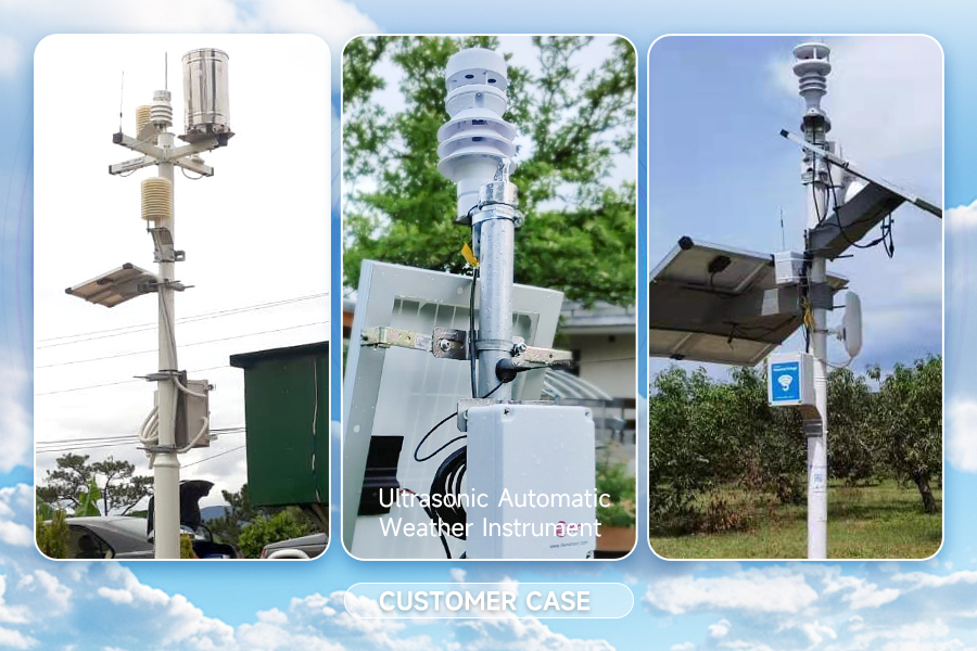 Meteorological instrument usage case