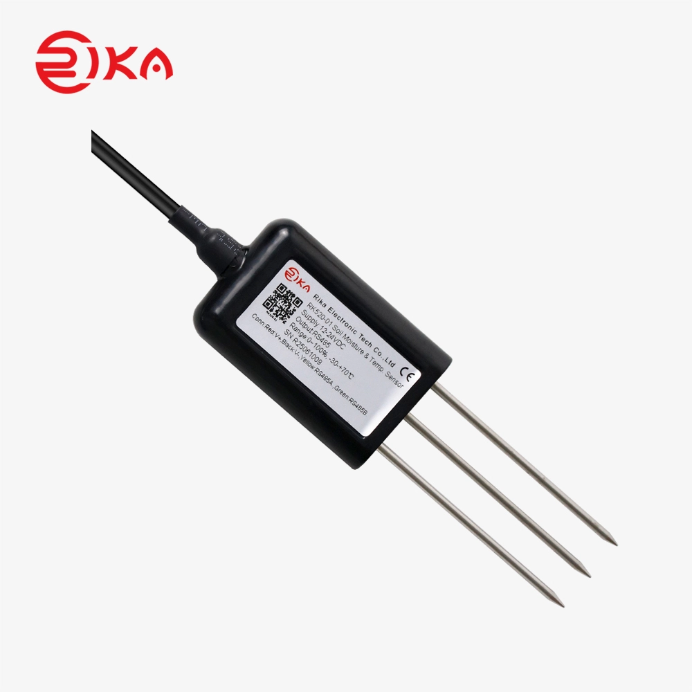 Sensor de temperatura y humedad del suelo