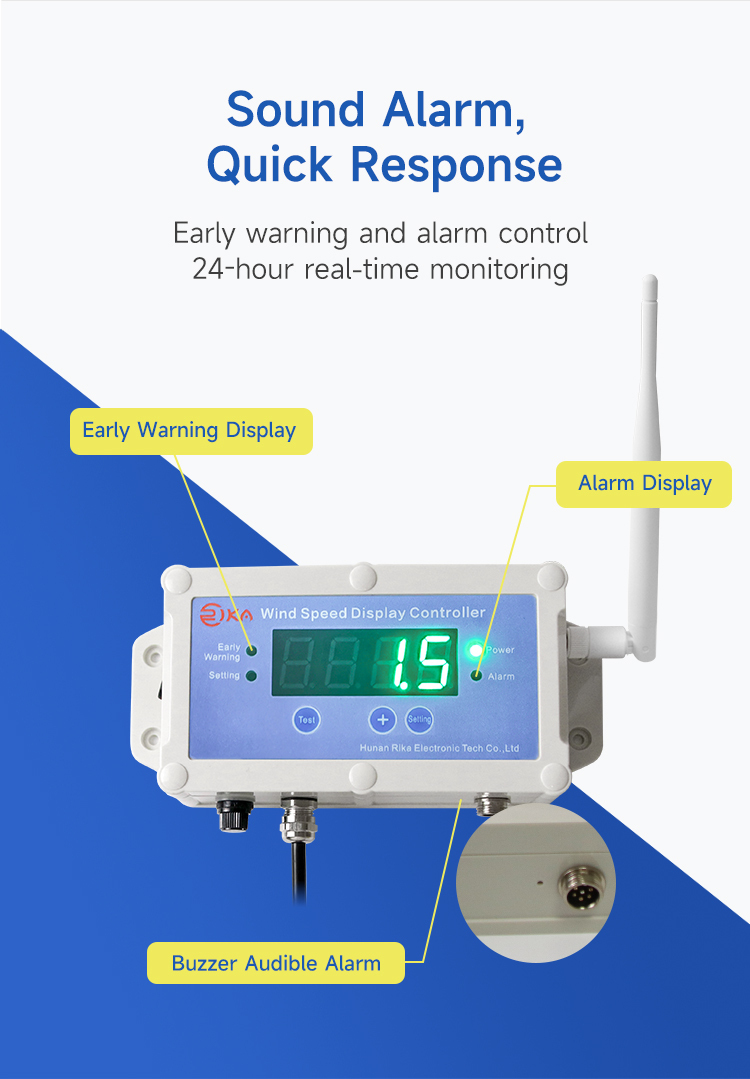 RK150-01 Automatic alarm anemometer
