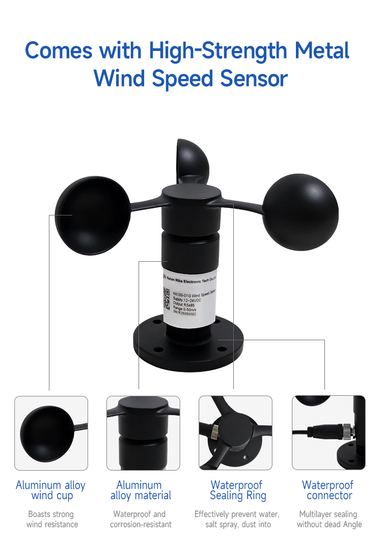 RK150-01 High precision wind speed sensor