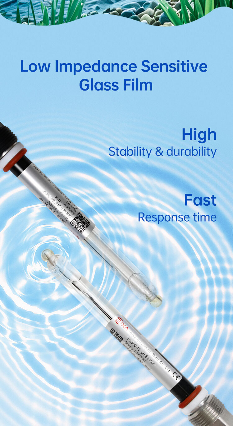 RK500-12 water quality pH sensor responds quickly