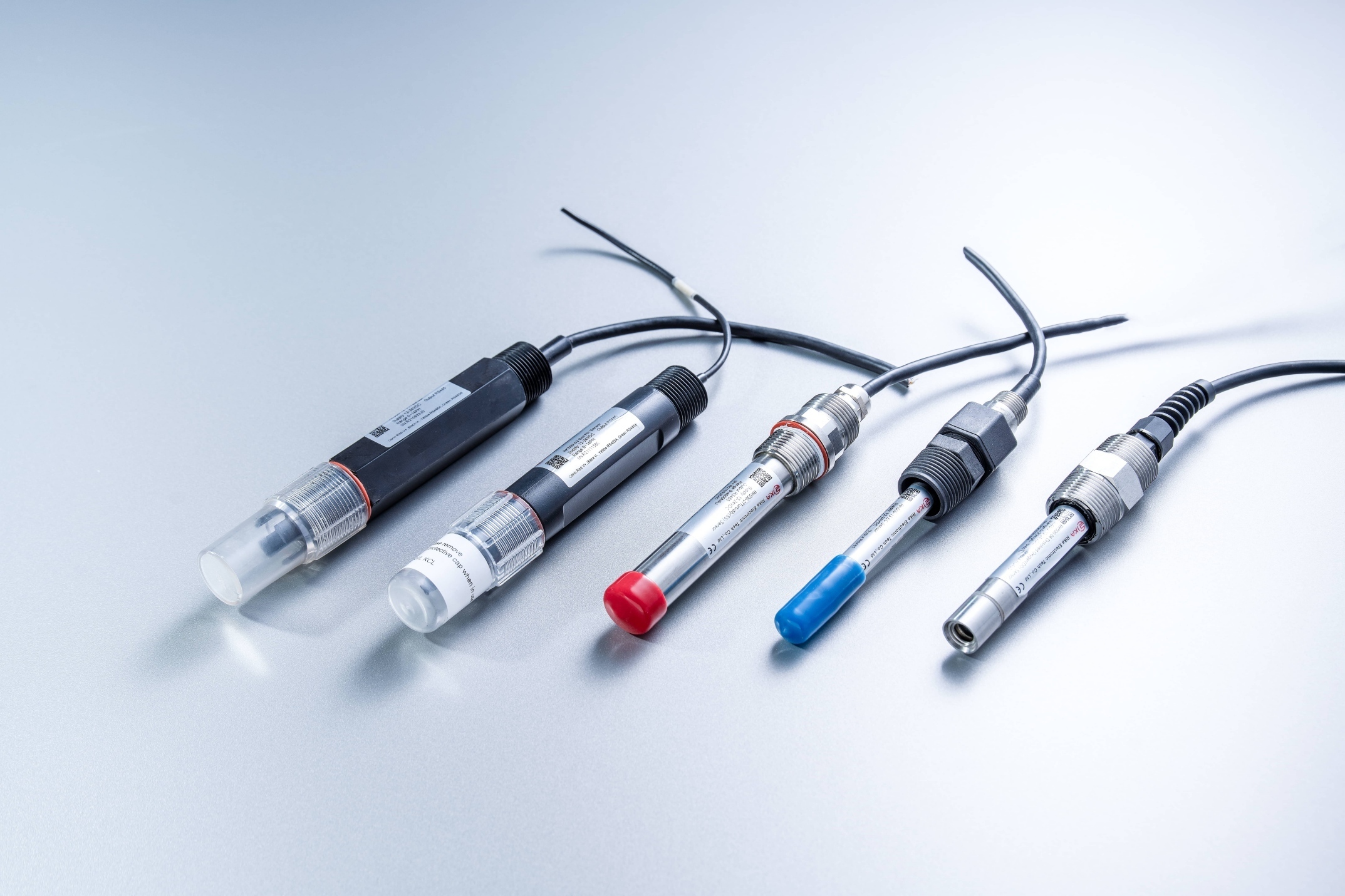 Multiple water quality monitoring sensors