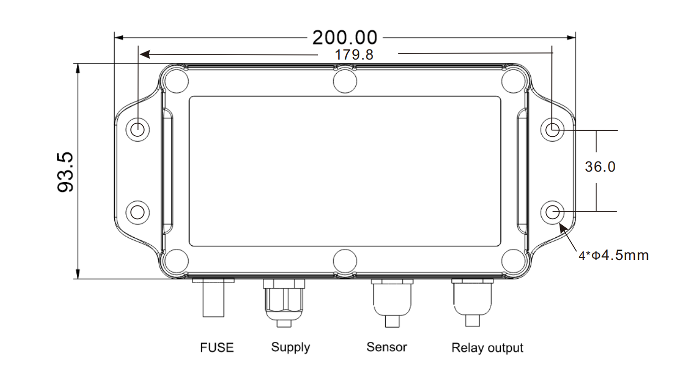 RK150-01 Crane Wind Speed Sensor and Indicator （Wireless version） 16