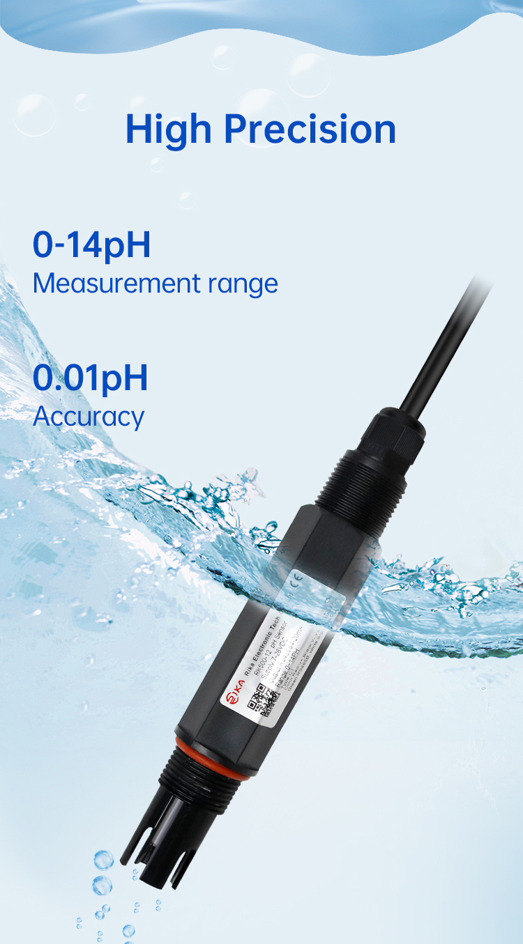 RK500-12 High-precision water quality monitoring pH sensor