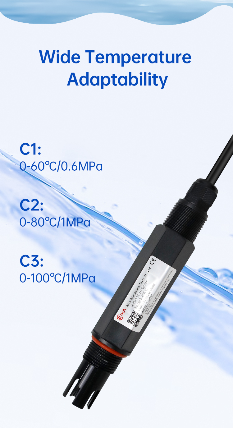 RK500-12 pH Sensor Wide Temperature Adaptability
