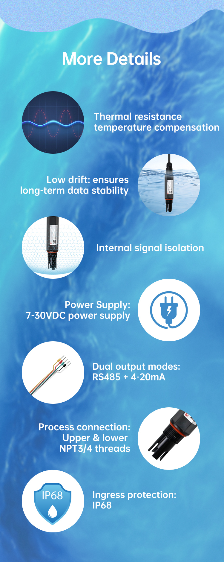 RK500-12 pH Sensor More Details
