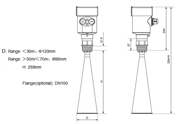 RKL-02B Radar Liquid Level Transmitter 17