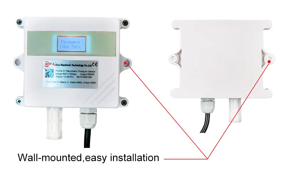 RK300-01 Wall-mounted Barometric Air Pressure Sensor 20