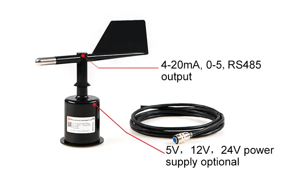 RK110-02 Wind Direction Sensor Wind Vane Sensor 16