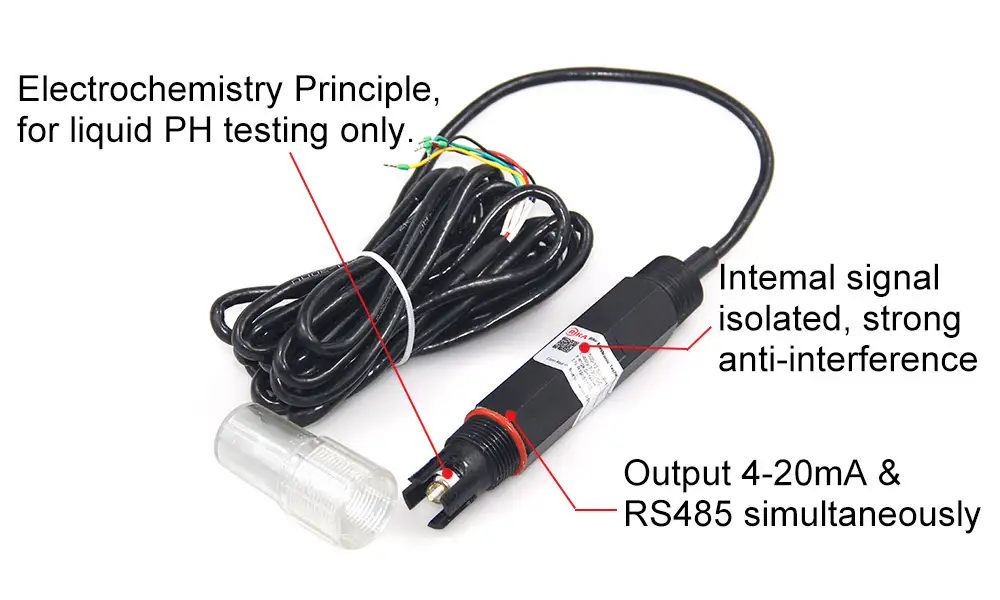 RK500-12 Liquid PH Sensor Water Quality Monitoring Sensor 22