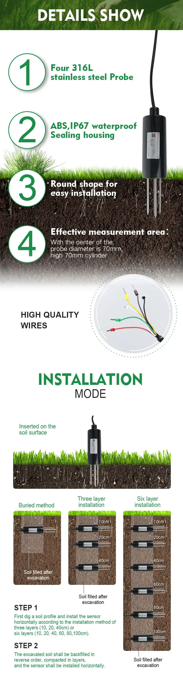 RK510-01 Soil Moisture Sensor 15