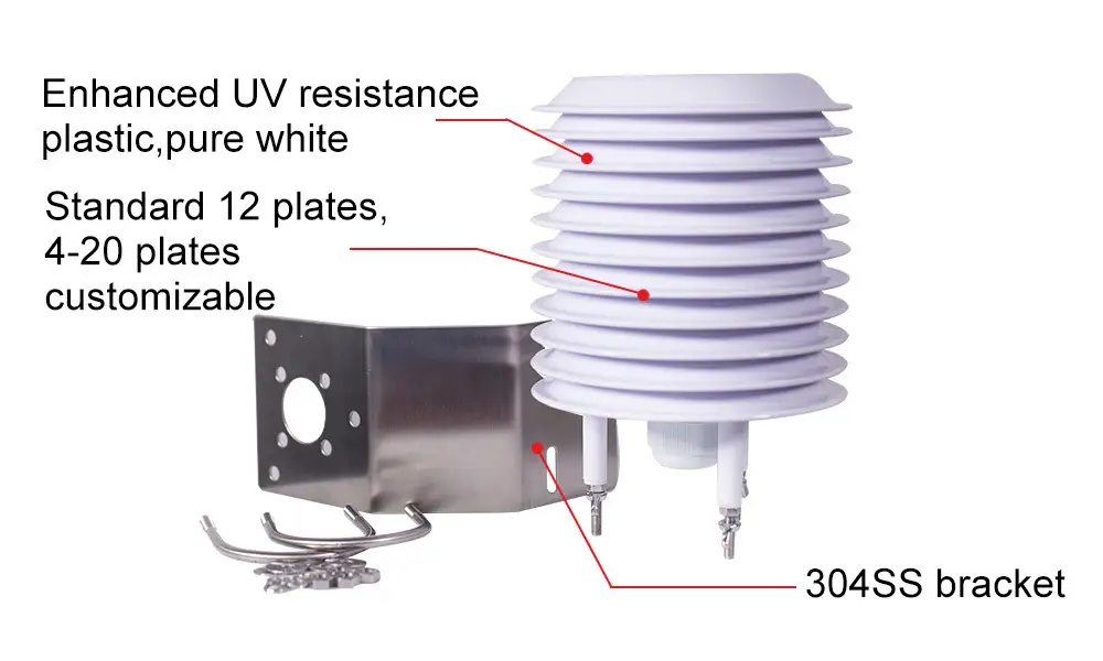 RK95-08 Fan- Aspirated Solar Radiation Shield 16