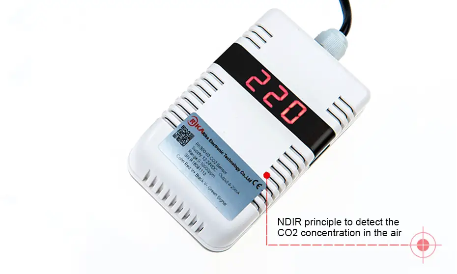 RK300-03A Indoor Carbon Dioxide Sensor CO2 Transmitter 14