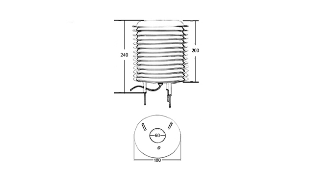 RK300-03B Outdoor Carbon Dioxide Sensor CO2 Sensor 10