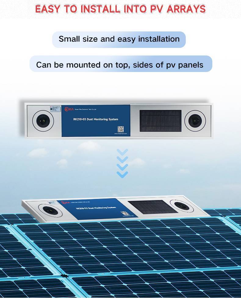 RK210-03 Dust Monitoring System for Solar Panel-Soiling Monitoring System 23