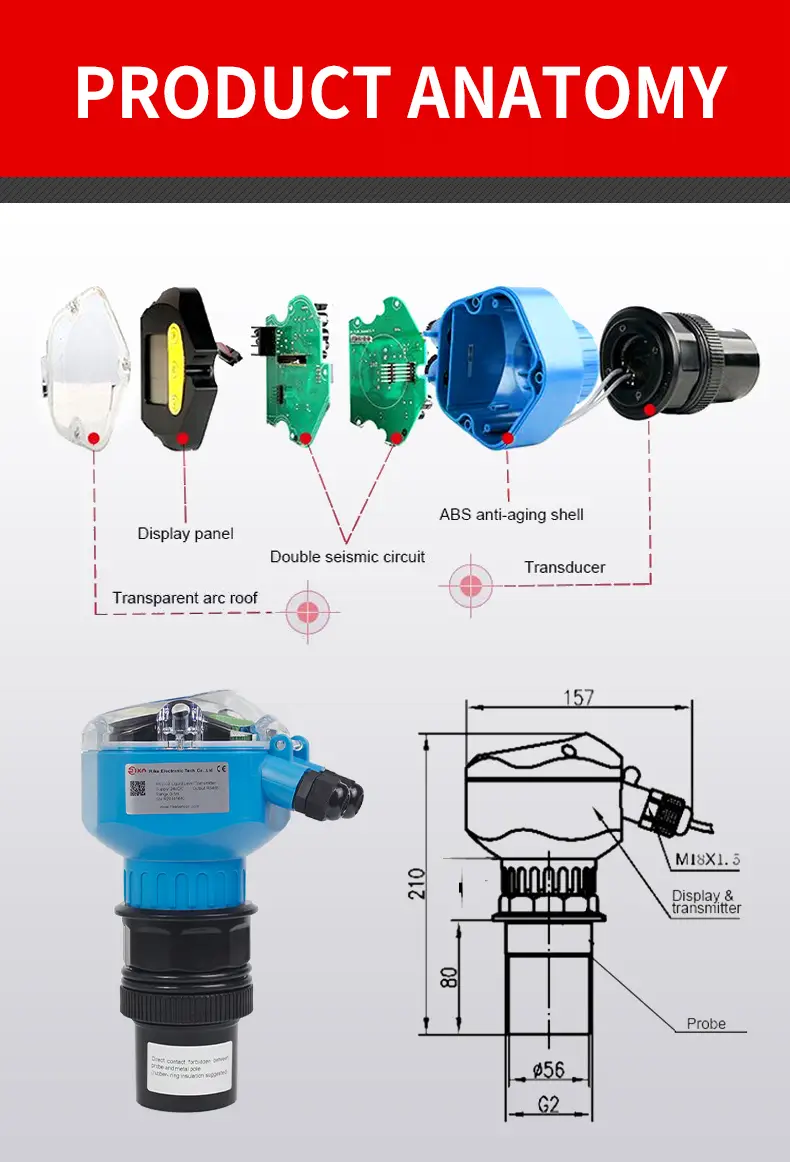 RKL-03 Ultrasonic Liquid Level Transmitter 17