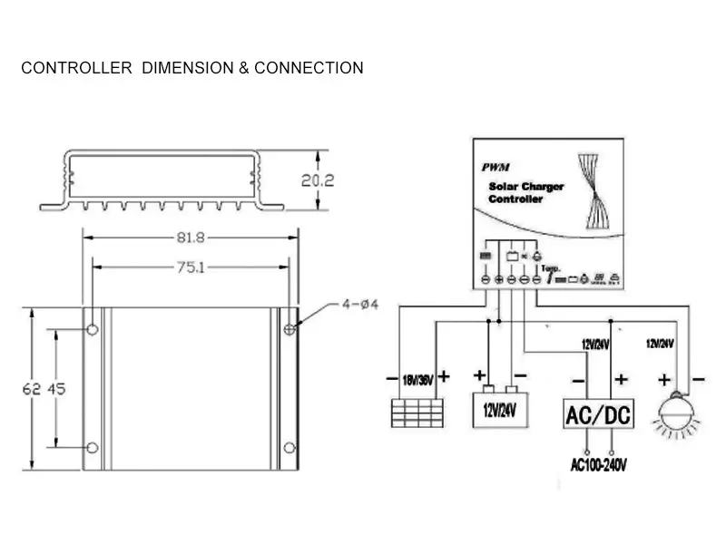 RK95-03 Solar Power Supply System for Weather Station 9